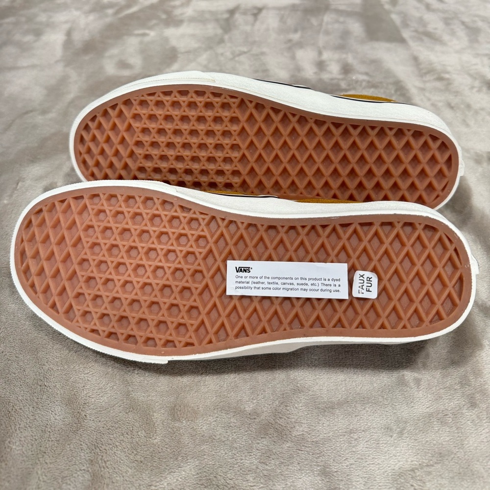 Vans Tan Slip-On Sneakers - Picture 10 of 13